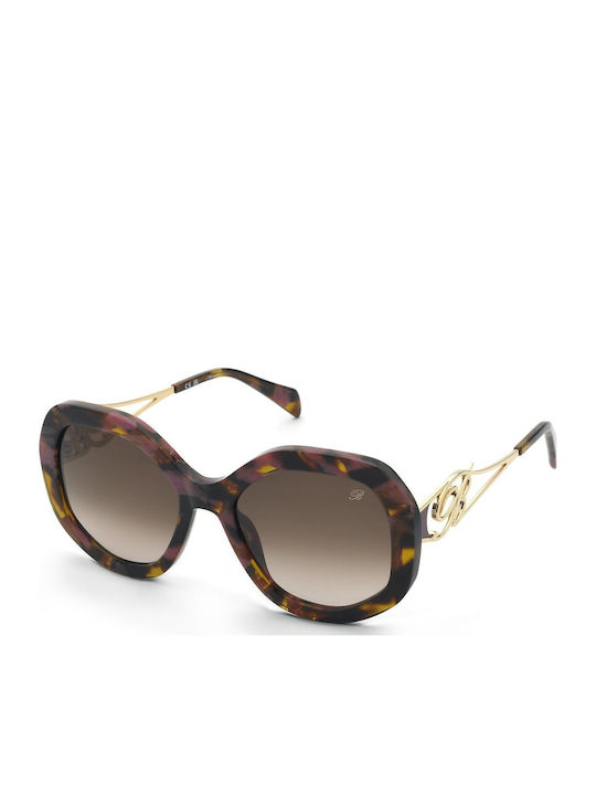 Blumarine Ochelari de soare Maro cu Cadru & Maro Lentilă Blumarine Ochelari de soare Maro cu Cadru & Maro Lentilă