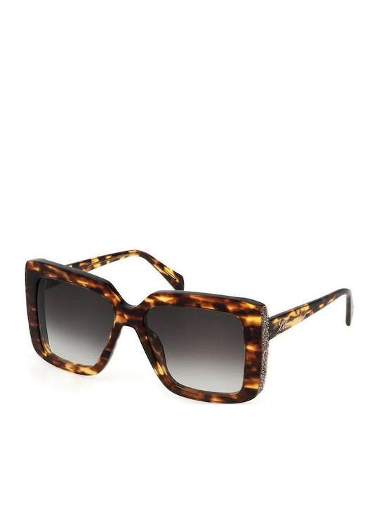 Blumarine Ochelari de soare Maro cu Cadru & Gri Lentilă Blumarine Ochelari de soare Maro cu Cadru & Gri Lentilă