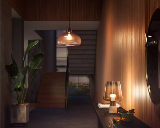 Philips Smart Λάμπα Philips Hue LED 9.5W για Ντουί E27 Θερμό Λευκό 1100lm Dimmable