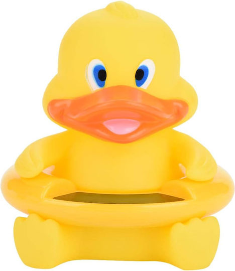 Vp Santé Battery-free Thermosensitive Bath Thermometer Baby Duck Shape Yellow
