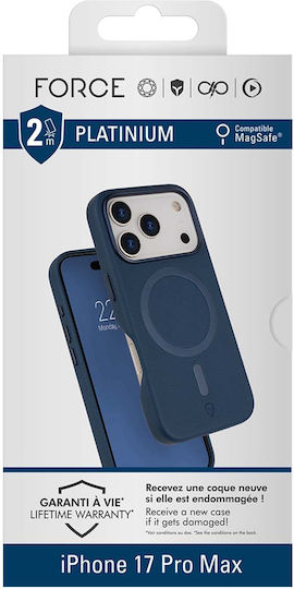 Force Case Platinium Magsafe Case Iphone 17 Pro Max Shockproof 2m Navy Blue