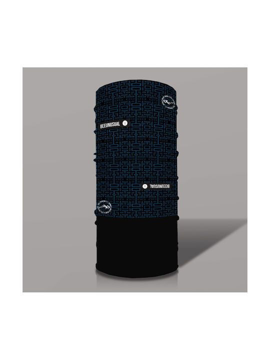 Bee. Unusual. Ghosting Mode Reitkragen Fleece Motorrad Blau