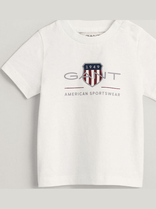Παιδικό T-shirt White Archive Shield