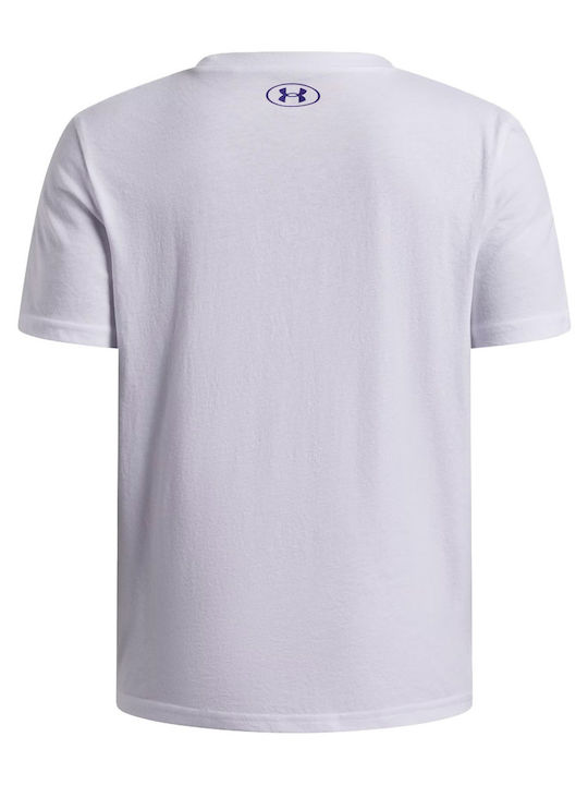Παιδικό T-shirt Λευκό Logo