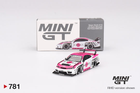 Mini GT Nissan Silvia Mașinuță Scară 1:64