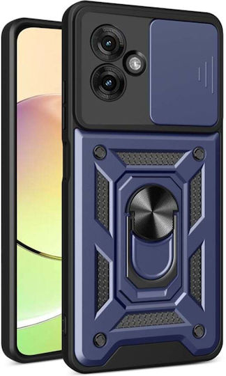 Magnetic Back Cover Albastru (Moto G55)
