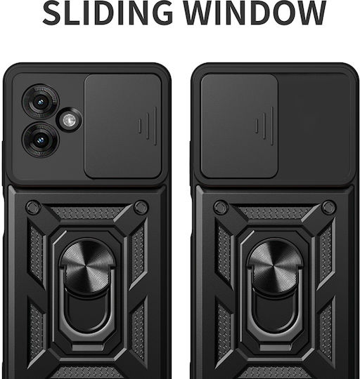 Magnetic Back Cover Albastru (Moto G55)