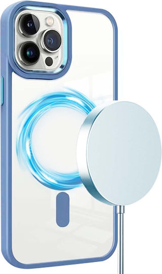 Jaym Stoßstange Hülle iPhone 17 Pro / iPhone 16 Pro Kompatibel mit Magsafe Stoßfest Blau