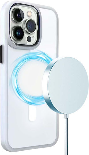 Jaym Stoßstange Hülle für iPhone 17 Pro Max Magsafe Stoßfest Weiß