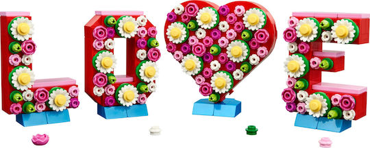 LEGO Building Blocks Love Letters - Valentine's Day for 8+ Years 345 Pieces