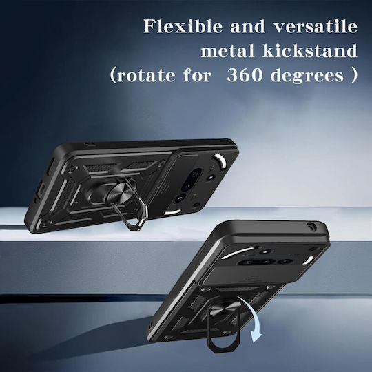Techsuit Back Cover Negru (Nothing Phone (3a))