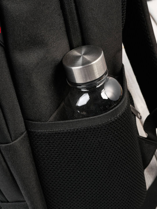 Мъжка Раница Laptop Backpack Travel Office Многофункционална Водоустойчива Уплътнена Черна As-03-bl