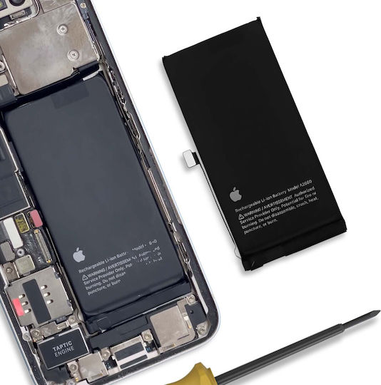 Резервна Батерия iPhone 13 Li-ion 3240mAh Service Pack Черна