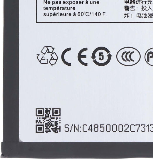 Avizar 3.85V Li-ion Akku TCL 30 SE Kompatibel TLP048A7 Weiß