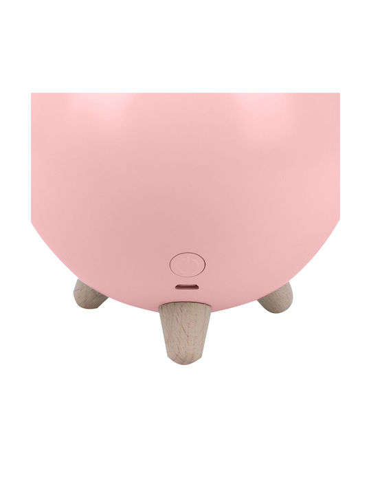 Techkidz Sleepy Cat Nightlight Children Pink