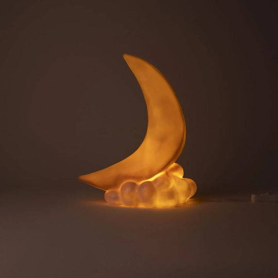 Egmont Lumini LED Lampă decorativă pentru copii Auriu 27x15x33εκ.