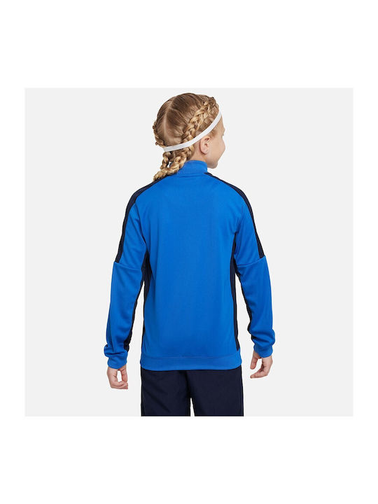 Athletic Kids Cardigan Dri-Fit Knitted Blue Academy