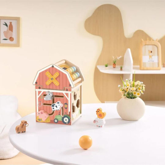 Tooky Toys Παιχνίδι Ταξινόμησης Σχημάτων από Ξύλο