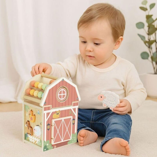 Tooky Toys Παιχνίδι Ταξινόμησης Σχημάτων από Ξύλο
