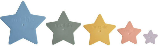 Mushie Παιχνίδι Στοίβαξης Nesting Star Retro