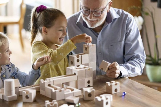 Cuboro Wooden Construction Toy Cuboro Tricky Ways