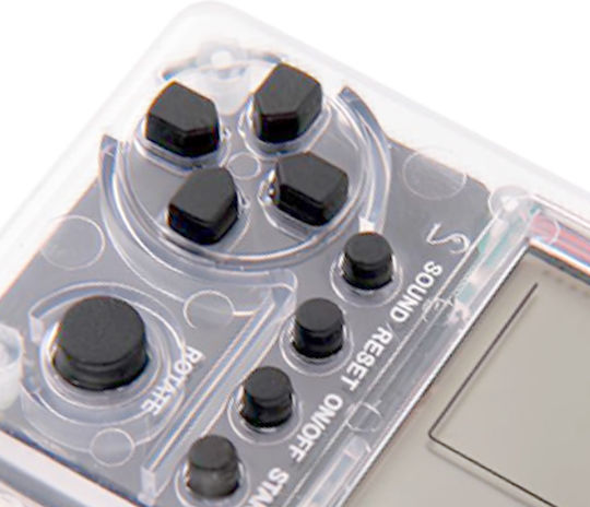 Techkidz Mini Video Game 26in1 Chainette Transparent