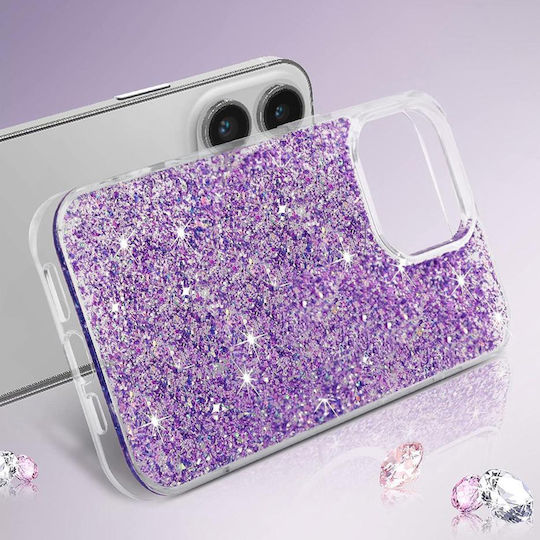 Techsuit Sparkly Back Cover Multicolour (Moto G54)