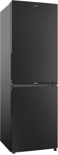 Kühl-Gefrierkombination 355Es NoFrost H185xB59.5xT66.7cm. Schwarz Fresco 500