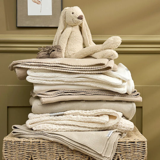 Meyco Blanket Knitted Beige 100x150cm