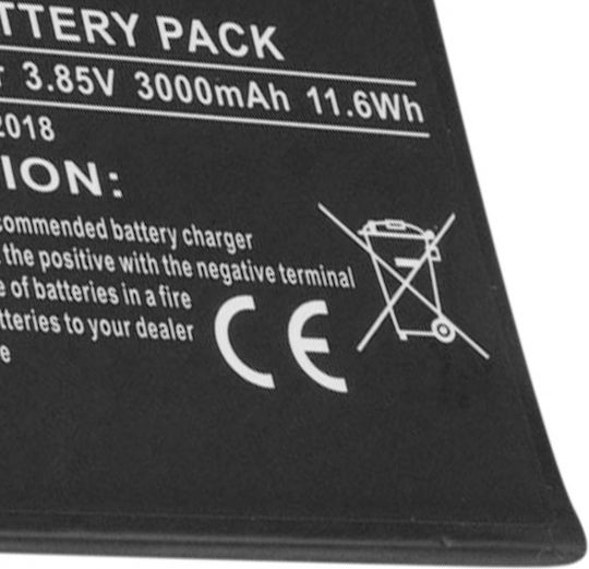 Avizar 3.85v Li-polymer Akku Nokia 6 2018 3000mAh Schwarz