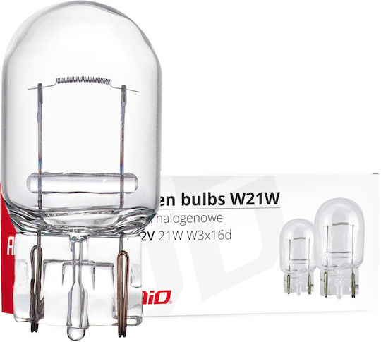 Alista Home Lămpi Autoturismului T20 / W21W / W3x16d Halogen 12V 21W 10buc