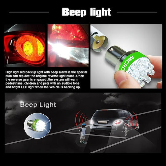 Alista Home Lămpi Autoturismului BA15S LED 12V 1buc