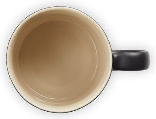 Le Creuset Κούπα Κεραμική Μαύρη 350ml