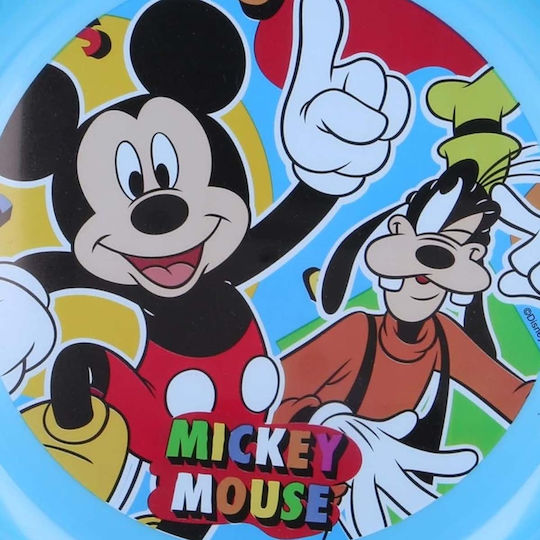 Stor Детска Чиния за Хранене Mickey Cool Summer от Пластмаса Син 50112