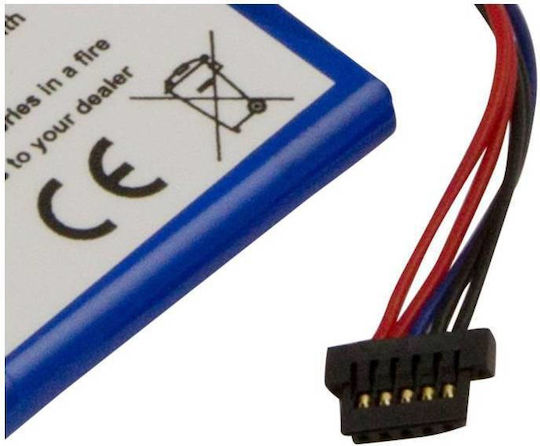 Avizar Replacement Battery Tomtom Go 1000 3.7v 1000mah Li-ion Gps Blue