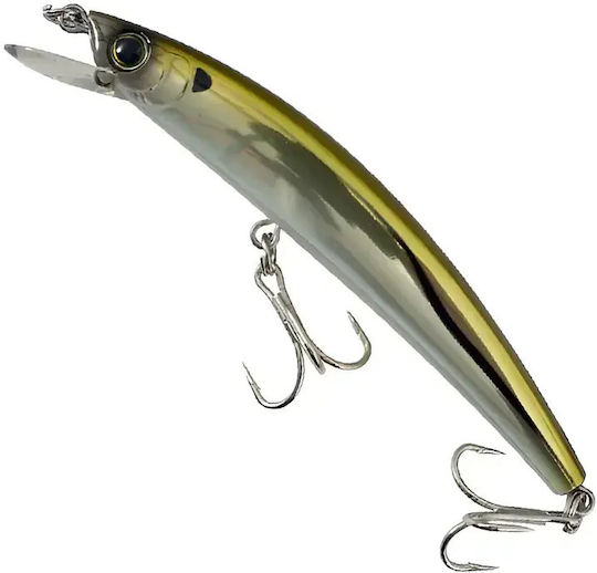 Momeli Artificiale Yo-zuri Crystal Minnow Floating – Realism Absolut Plutire Superioară Reflexie 110mm C4