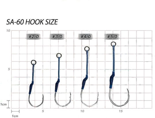Vanfook Spear Single Assist Hook Sa-60 #4/0