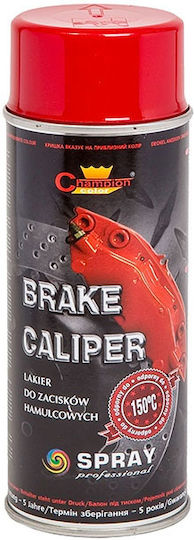 Hitzebeständiges Autolackspray Bremsen Rote Farbe 400ml Champion Color 150 °C