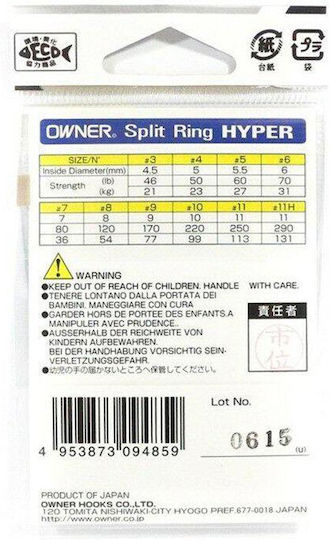 Owner Pro Parts Split Ring No7