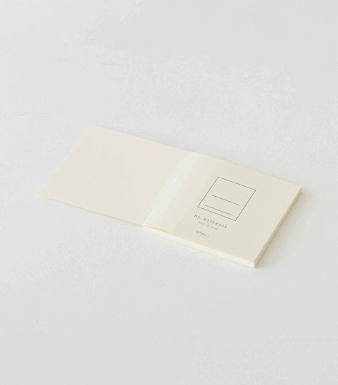 MD Paper Midori Thick Notebook A5 White 148x210mm