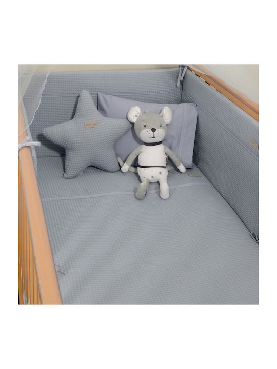 Baby Oliver Пухено одеяло За Количка Памук Бежов 100x140см Baby Oliver Пухено одеяло За Количка Памук Бежов 100x140см
