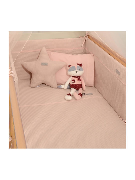 Baby Oliver Πάπλωμα Κούνιας Μπεζ 100x140cm