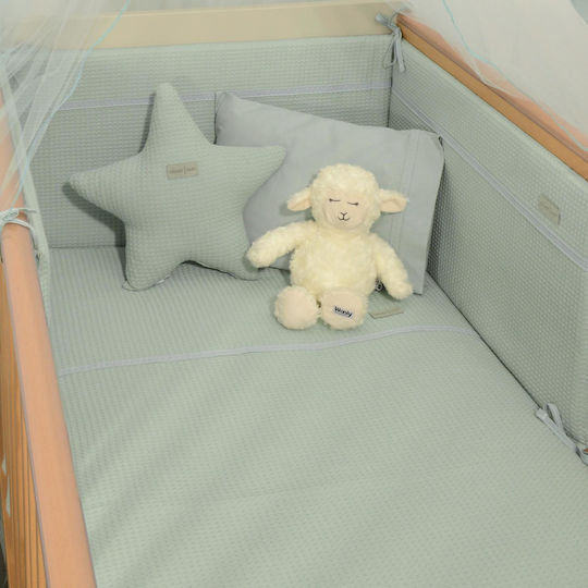 Baby Oliver Duvet Crib Cotton Beige 100x140cm