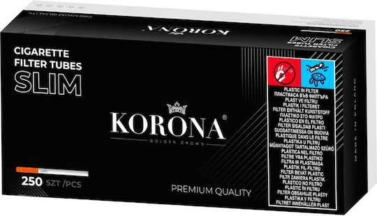 Τσιγαροσωληνες Korona Slim 250 Tem