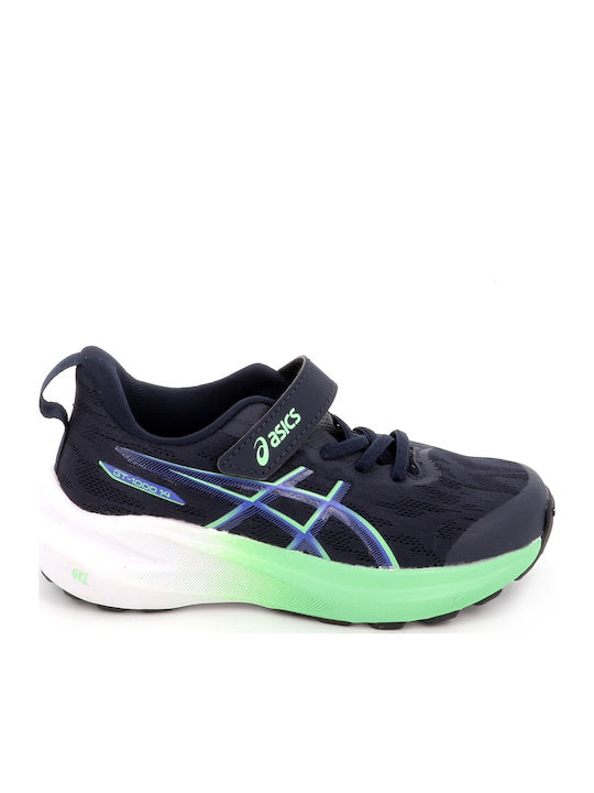 Gt-1000 Kids Sports Shoes Running with Hoop & Loop Closure Navy Blue