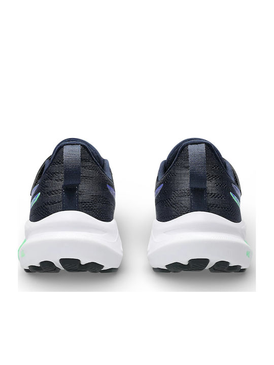 Gt-1000 Kids Sports Shoes Running with Hoop & Loop Closure Navy Blue