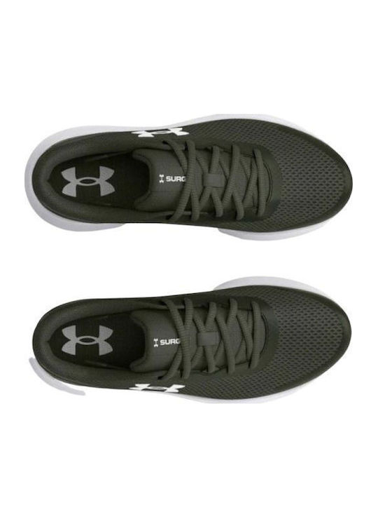 Bgs Surge 3 Kids Sports Shoes Running with Laces Green