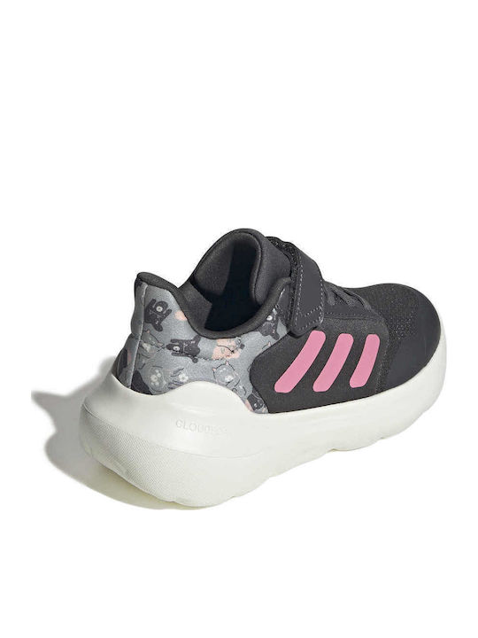 Tensaur Run 3.0 El C Kids Sports Shoes Running With Hoop & Loop Closure Gray