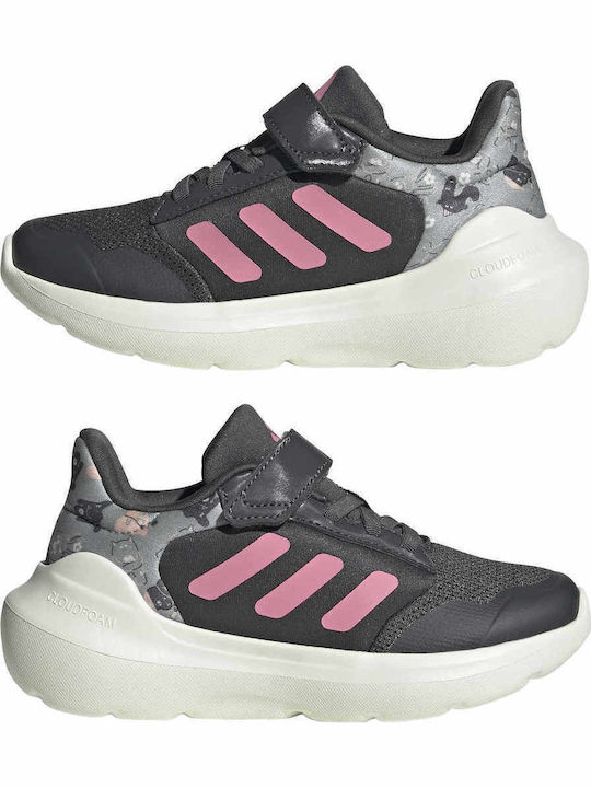 Tensaur Run 3.0 El C Kids Sports Shoes Running With Hoop & Loop Closure Gray