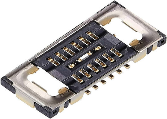 Clappio Conector Antenă Rețea Fpc iPhone 16 Pro 16 Pro Max 12 Pini Negru